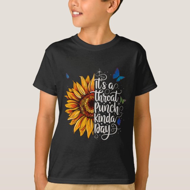 Rolig T-Shirt Struptag Kinda Dag Citat (Framsida)
