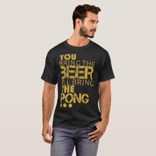 Rolig t-skjorta ölpong t shirt