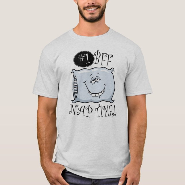 Rolig T-tröja, #1 BFF Tee (Framsida)