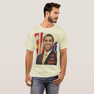 Rolig T-tröja Ajit Pai för netto neutralitet Tee Shirt