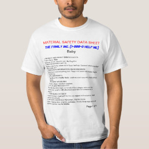 Rolig T-tröja för baby MSDS Tee