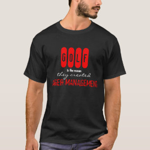 Rolig T-tröja för GOLFilskaledning Tee Shirt