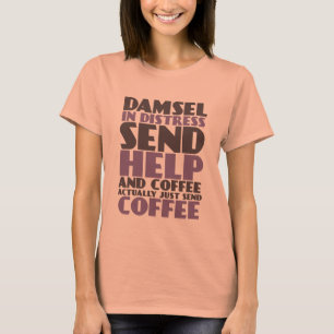 Rolig T-tröja för kaffeälskare T Shirt