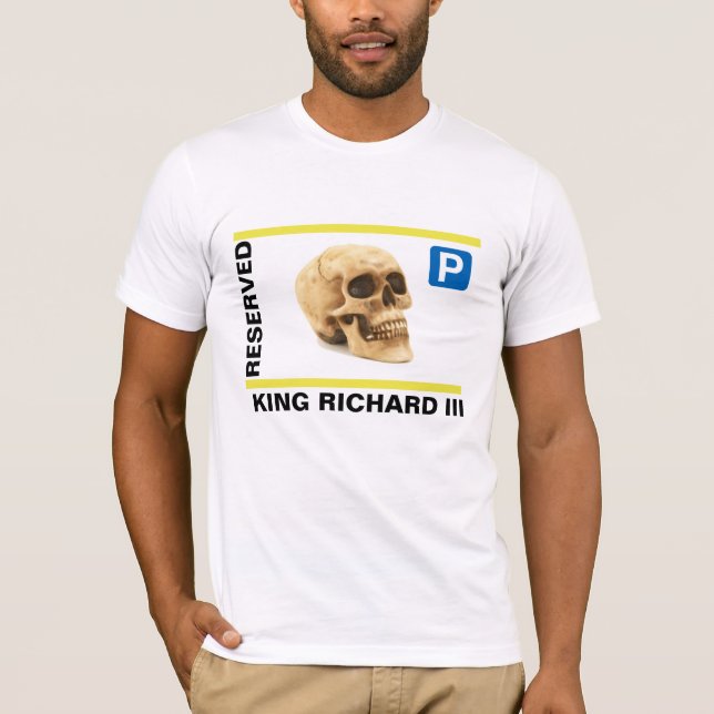 Rolig T-tröja för kung Richard III T-shirt (Framsida)