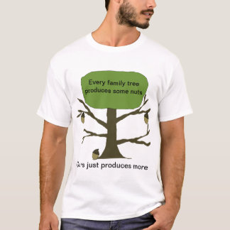 Rolig T-tröja för stamträd T Shirt