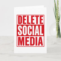 Rolig Ta Bort Sociala Medier Anti Internet Minimal