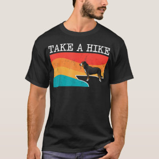 Rolig Ta En Promenad Entlebucher Mountain Dog Vand T Shirt