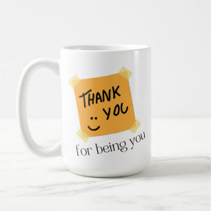 Rolig Tack För Att Du Är Du Kaffemugg