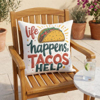 Rolig Taco Älskare Fiesta Matälskare Humor Konst V