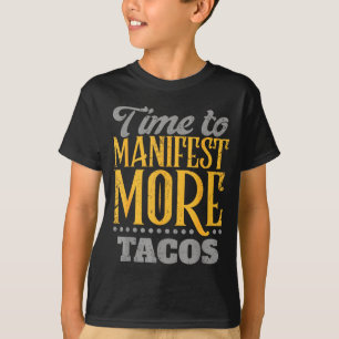 Rolig taco högre jag kräver tacos mexiko cinco t shirt