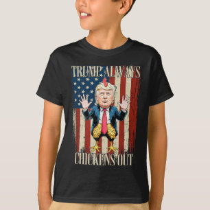Rolig Taco Trump Alltid Chickar Ut T.a.c.o Tröja