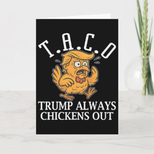 Rolig Taco Trump Chickar Alltid Ut T.a.c.o  Kort