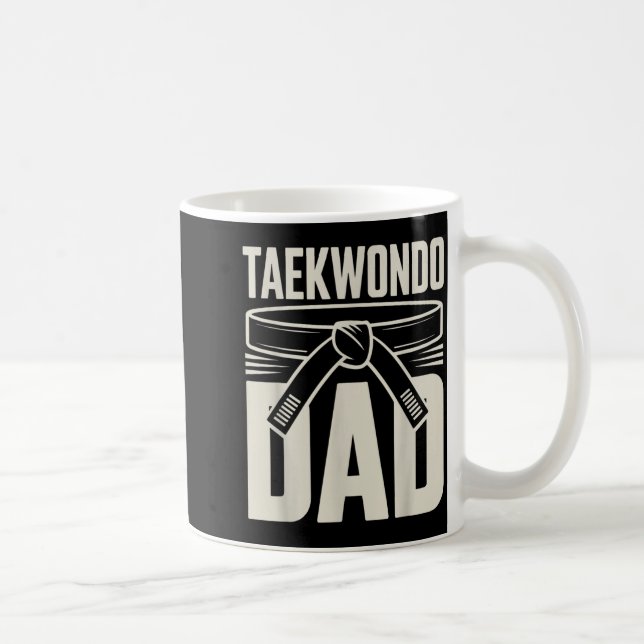 Rolig Taekwondo Pappa Kaffemugg (Höger)