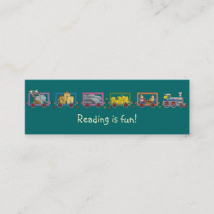 Rolig tågbokmärke