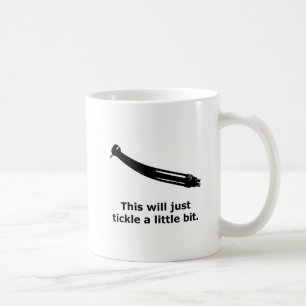 rolig tand- torr humor kaffemugg