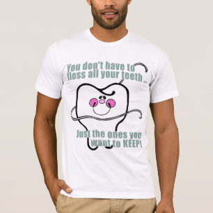 Rolig tandläkare och tandhygienist t shirt