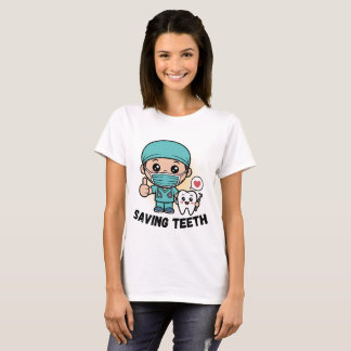 ROlig TANDLÄKARTRÖJA :SPARAR TÄNDER T Shirt