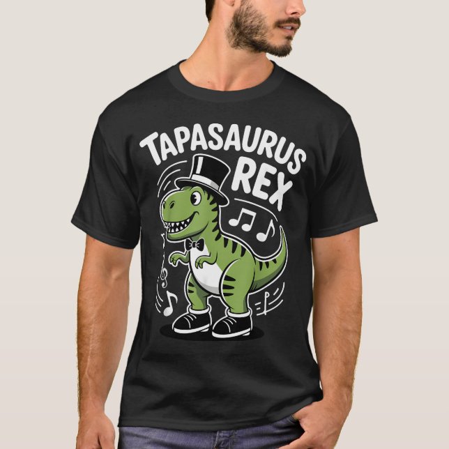 Rolig Tap Dance-konst för Tap-dansare Tap T Shirt (Framsida)