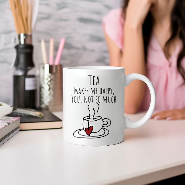 Rolig te gör mig glad kaffemugg (Skapare uppladdad)