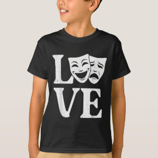 Rolig teaterkonst för män och kvinnor Teater Skåde T Shirt