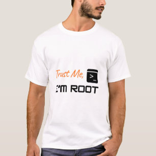 Rolig Tech Sysadmin Linux Hacker Design T Shirt