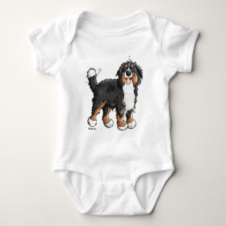 Rolig tecknad för Bernese berghund T-shirt