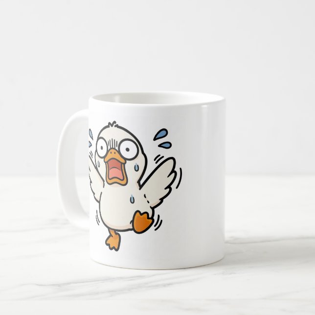 Rolig Tecknad Karaktär Drick Mugg Kop Barn Present (Framsida vänster)