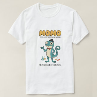 Rolig Tecknad Katt Museumstöld T-Shirt | Retro Han