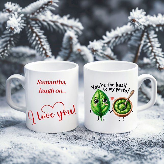 Rolig Tecknad Mat Mugg Personlig Valentine Present (Funny Cartoon Food Mug Personalized Valentine Gift)
