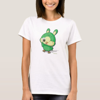Rolig tecknade figurerT-tröja för gullig grön T-shirt