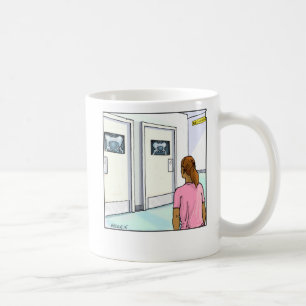 Rolig tecknadMuggradiologi Kaffemugg