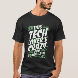 Rolig teknik och bodybuilding-humor för fitnessent t shirt