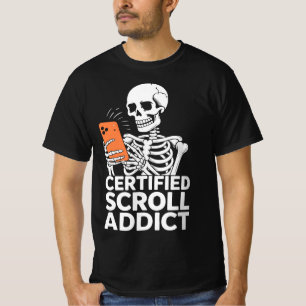 Rolig Telefonberoende – Certifierad Scrollmissbruk T Shirt