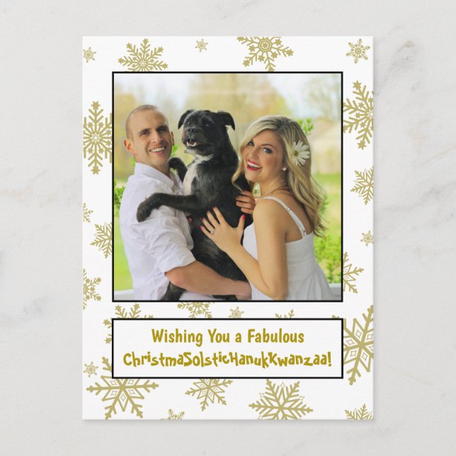 Rolig tematisk all-inclusivehelg med säsongstema helg vykort (Framsida)