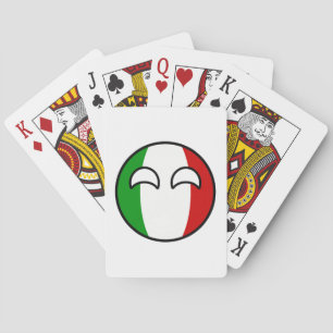 Rolig tendera Geeky italien Countryball Kortlek