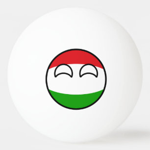 Rolig tendera Geeky Ungern Countryball Pingisboll