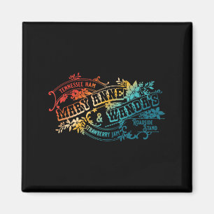 Rolig Tennessee-skinka Mary Anne &amp; Wandas Jord Magnet