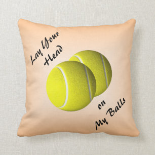 Rolig tennisbollMojo dekorativ kudde