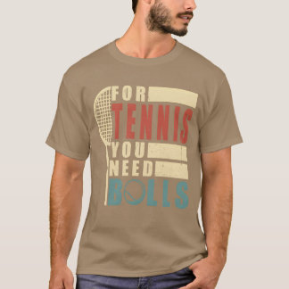 Rolig tenniscitat t shirt