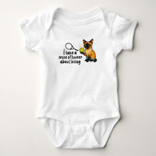 Rolig tennissats för kattälskare t shirt