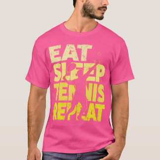 Rolig Tennisspelare Tennis T Shirt