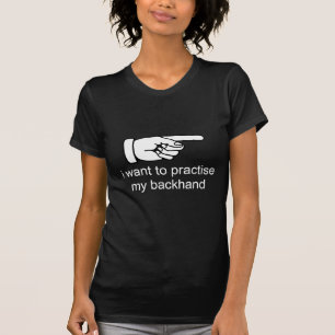 Rolig tennisutbildningsT-tröja för tennisspelarear Tee Shirt