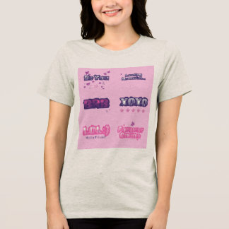 Rolig text språk t-shirt