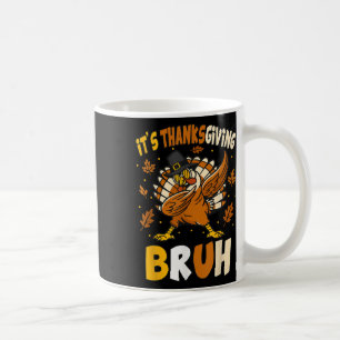Rolig Thanksgiving Bruh Turk Meme För Barn Och T Kaffemugg