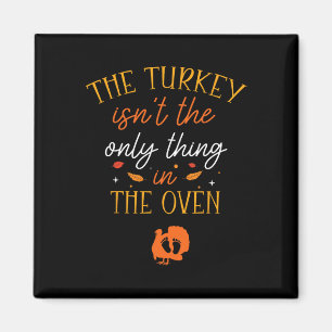 Rolig Thanksgiving graviditetsannonsering The Turk Magnet