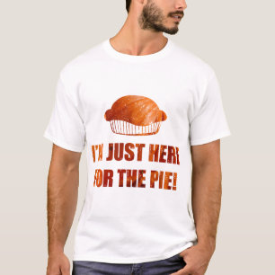 Rolig Thanksgiving här för pajpumpa T Shirt