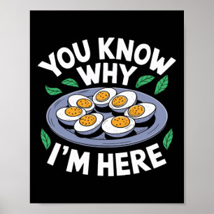 Rolig Thanksgiving-middag Du vet varför jag är här Poster