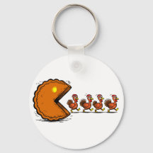 Rolig Thanksgiving paj eating kalkon Retro spel