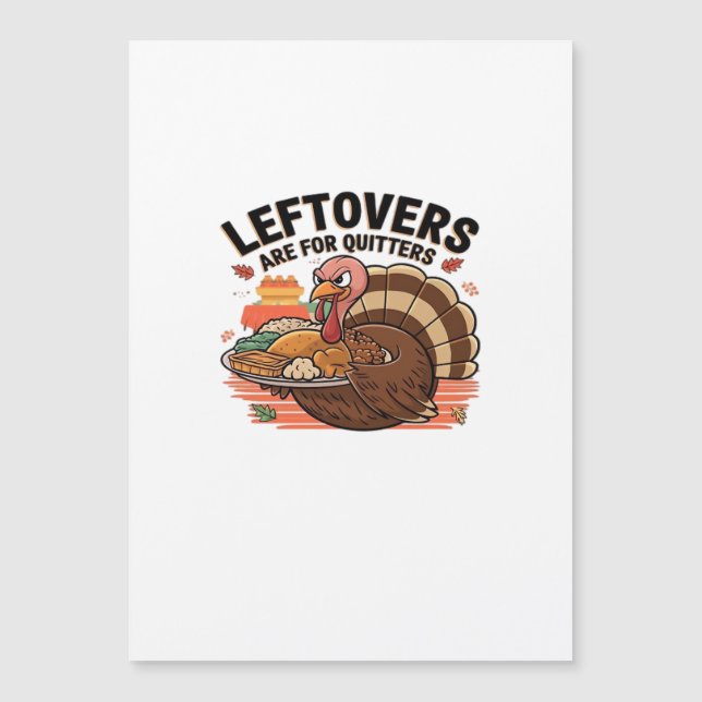 Rolig Thanksgiving - Rester Är För Uppgivare (Framsida)