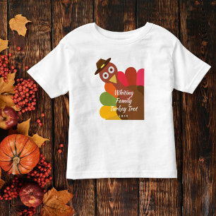 Rolig thanksgivingTurkiet trav som matchar Tee